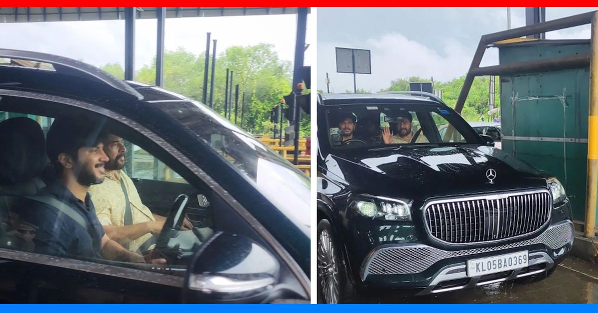 rare pictures dulquer salman driving dad mammootty maybach gls rare pictures dulquer salman driving dad mammootty maybach gls