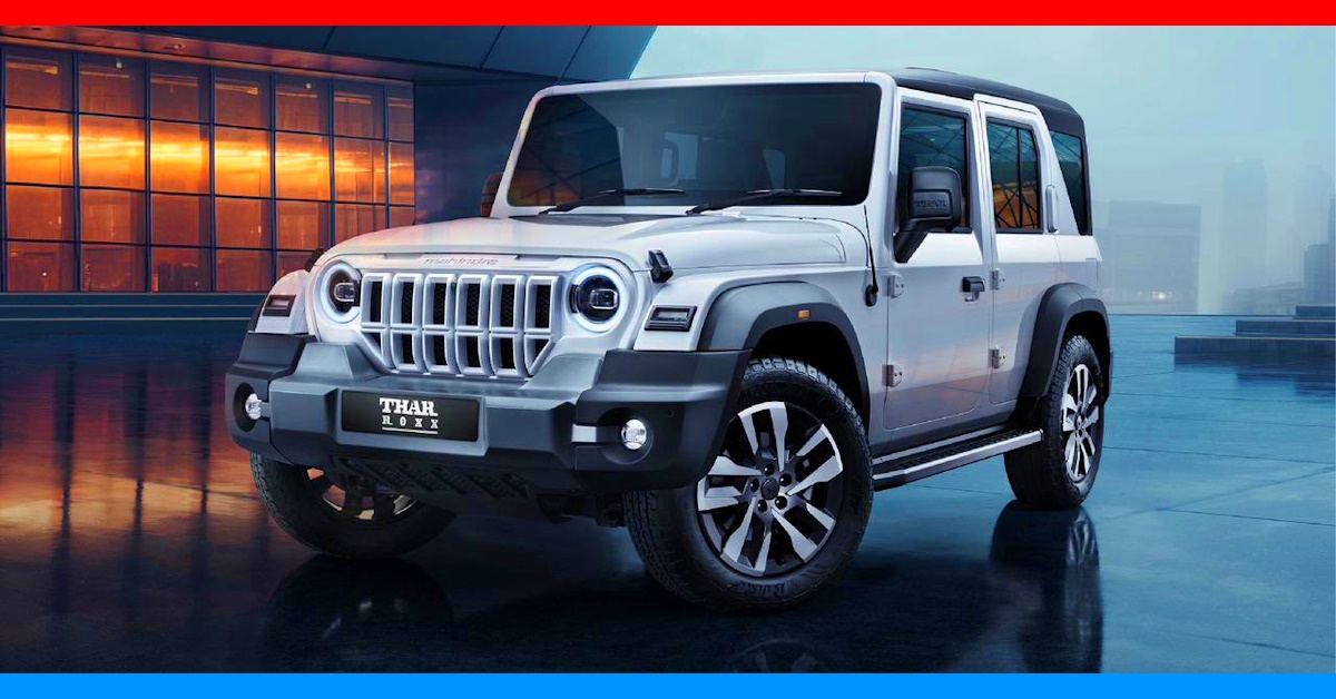 mahindra thar roxx fully revealed independence day launch mahindra thar roxx fully revealed independence day launch