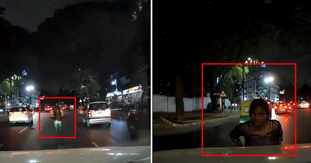 bengaluru dashcam woman jumping car importance bengaluru dashcam woman jumping car importance