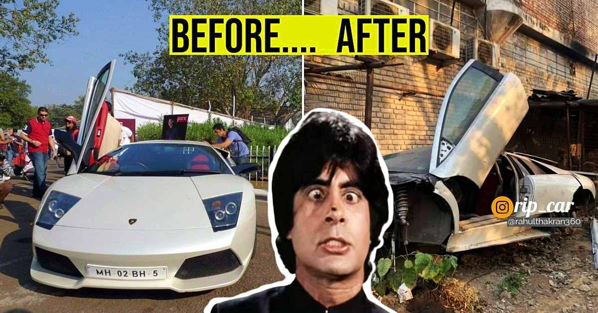 amitabh bachchan abandoned lamborghini murcielago story amitabh bachchan abandoned lamborghini murcielago story