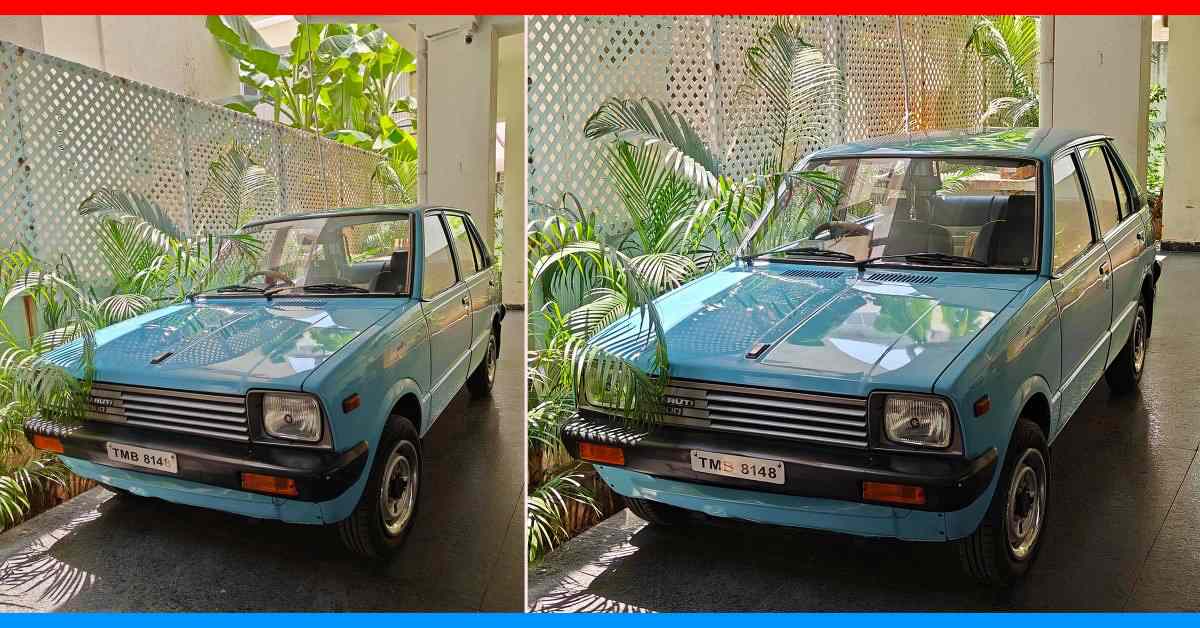 Beautifully restored Maruti SS80 Beautifully restored Maruti SS80