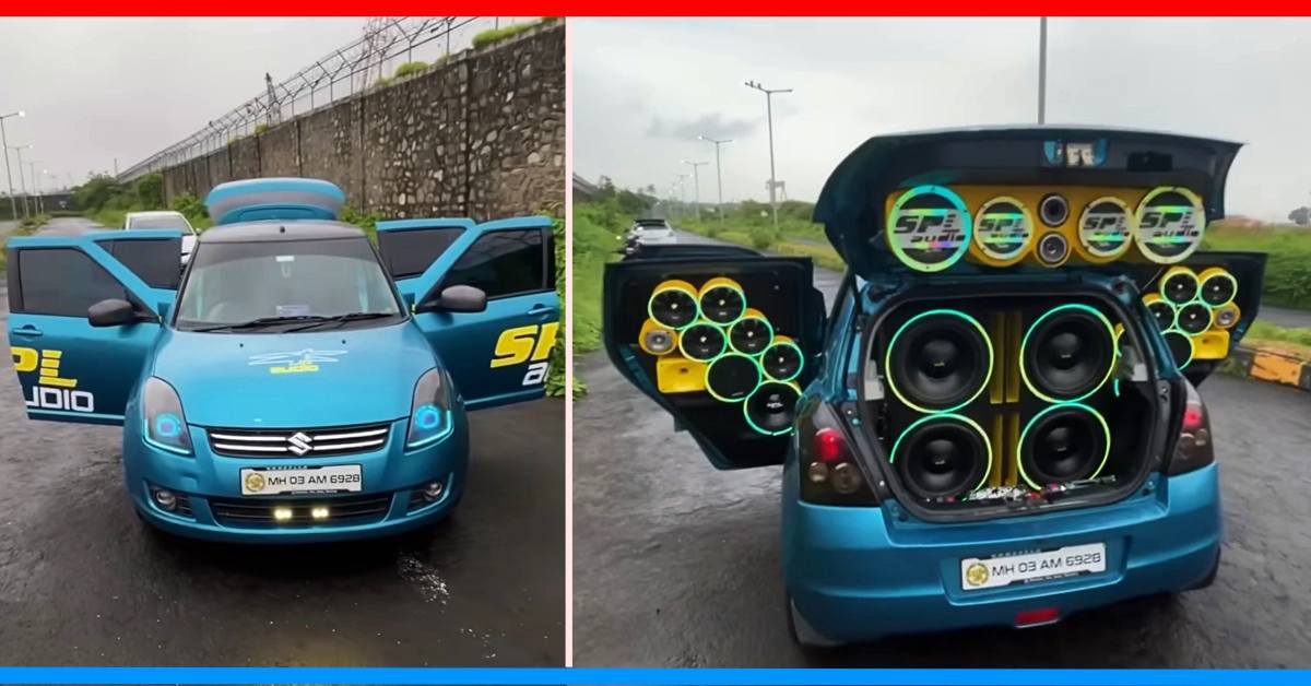 indias craziest maruti suzuki swift audio system spl audio indias craziest maruti suzuki swift audio system spl audio