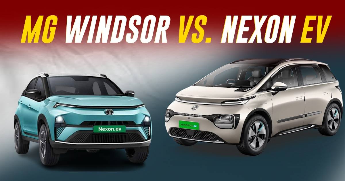 mg windsor ev vs tata nexon ev comparison analysis mg windsor ev vs tata nexon ev comparison analysis