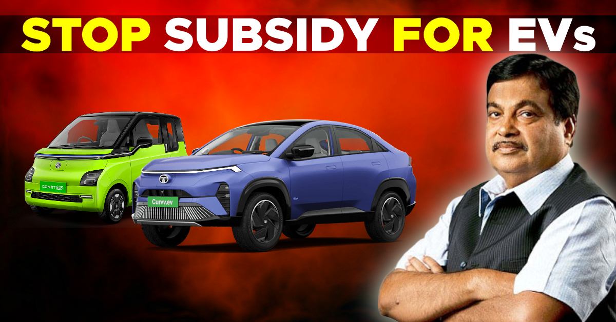 nitin gadkari ev no subsidy impact ev sales nitin gadkari ev no subsidy impact ev sales