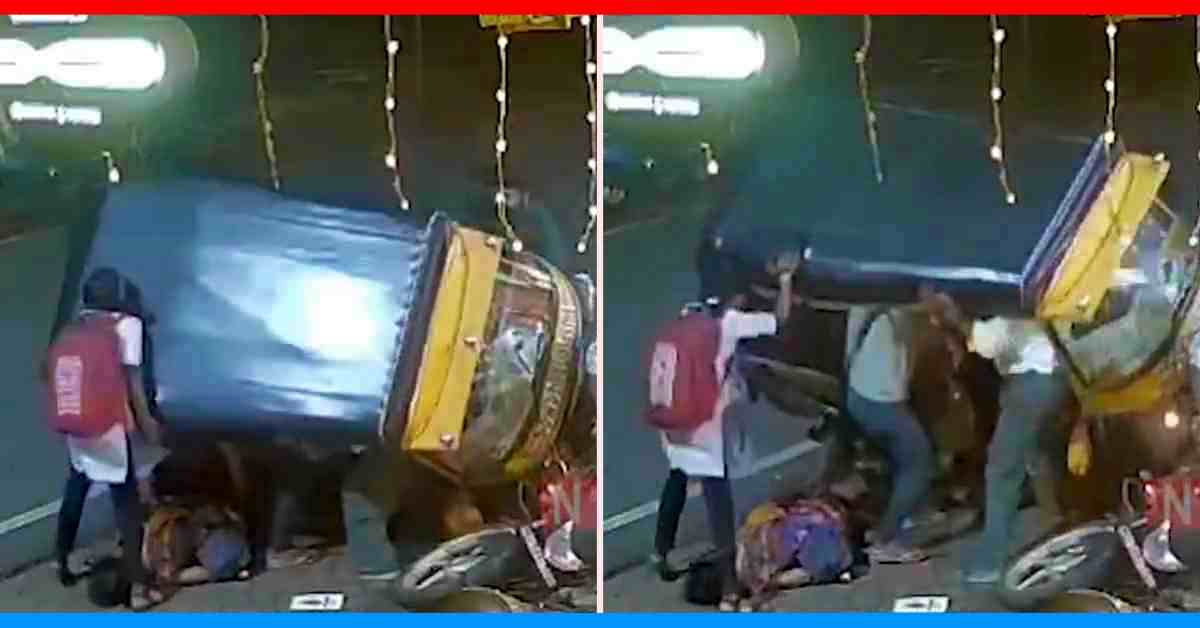 brave girl lifts autorickshaw save mother mangalore brave girl lifts autorickshaw save mother mangalore