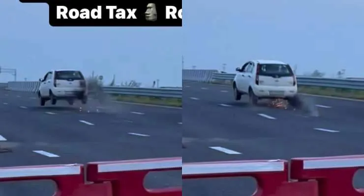 Hyundai Creta, Kia Seltos And Tata Indica Go Airborne on Poorly Built Delhi-Mumbai Expressway [Video]