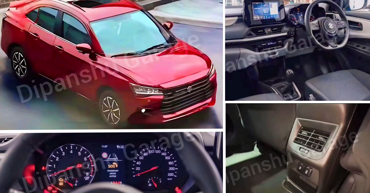 2024 maruti suzuki dzire interior leaked features technology design details 2024 maruti suzuki dzire interior leaked features technology design details