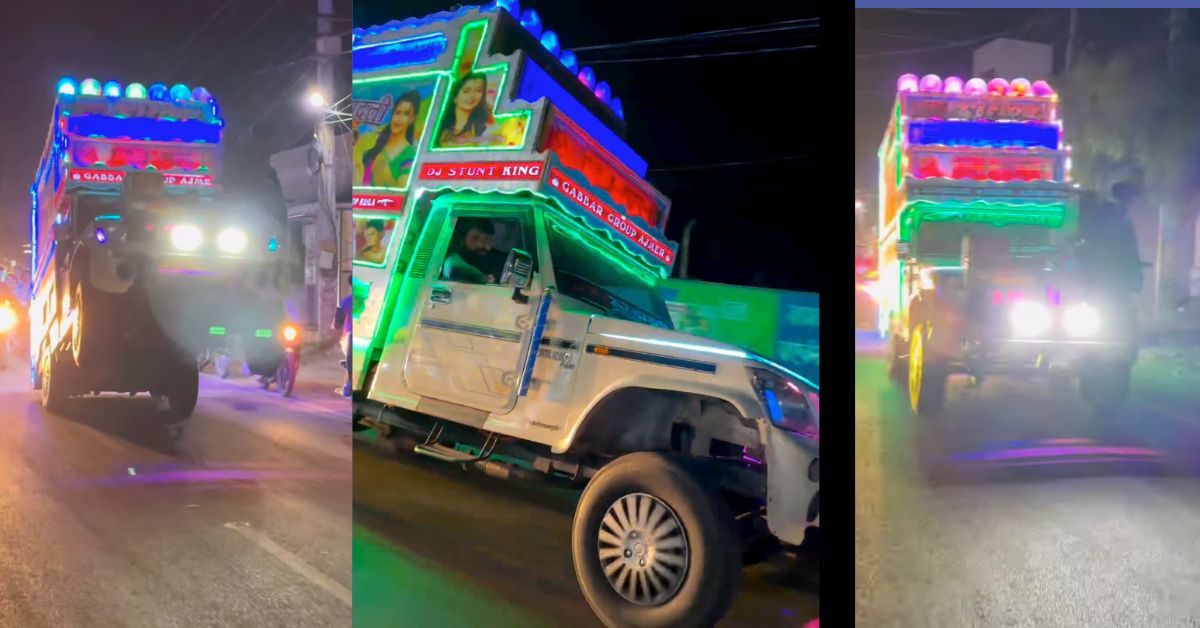 insane dj bolero pickup truck jumps stunts ajmer viral video insane dj bolero pickup truck jumps stunts ajmer viral video