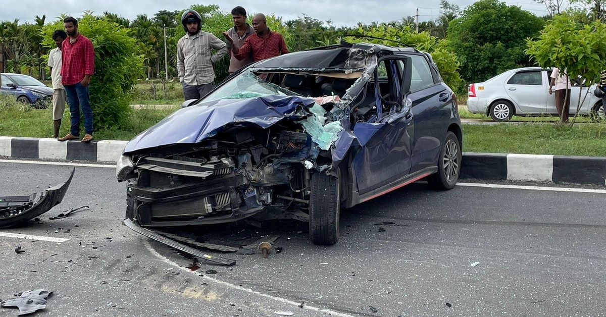 hyundai i20 n line crash seatbelts save owners life july 2022 incident hyundai i20 n line crash seatbelts save owners life july 2022 incident