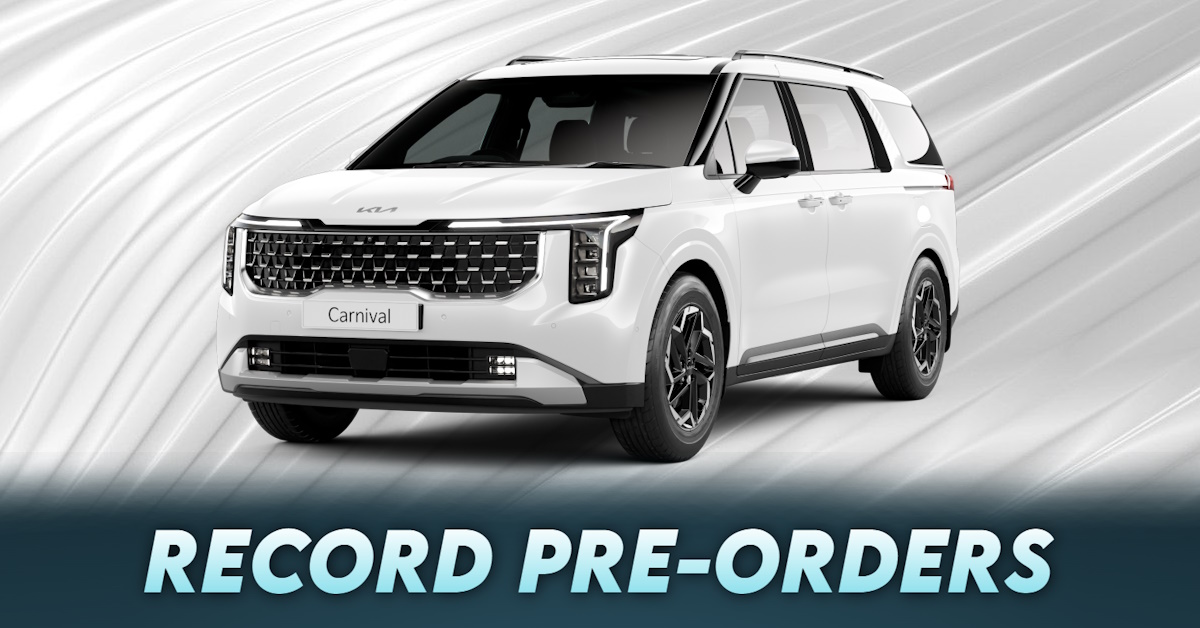 Kia Carnival pre order status Kia Carnival pre order status