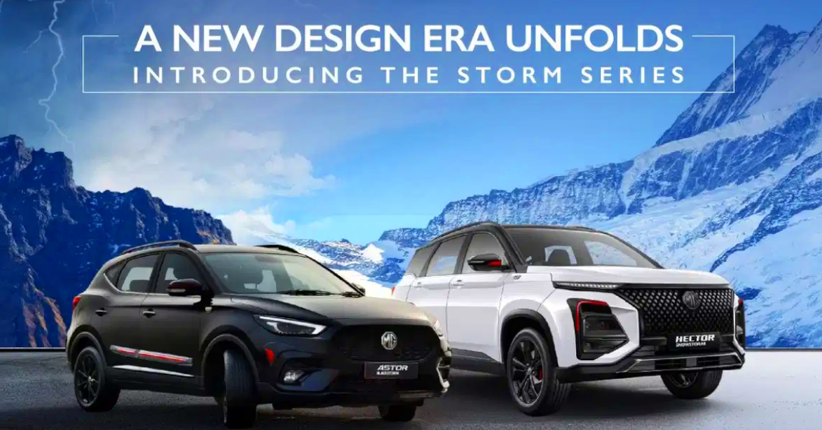 mg astor blackstorm hector snowstorm editions launched mg astor blackstorm hector snowstorm editions launched