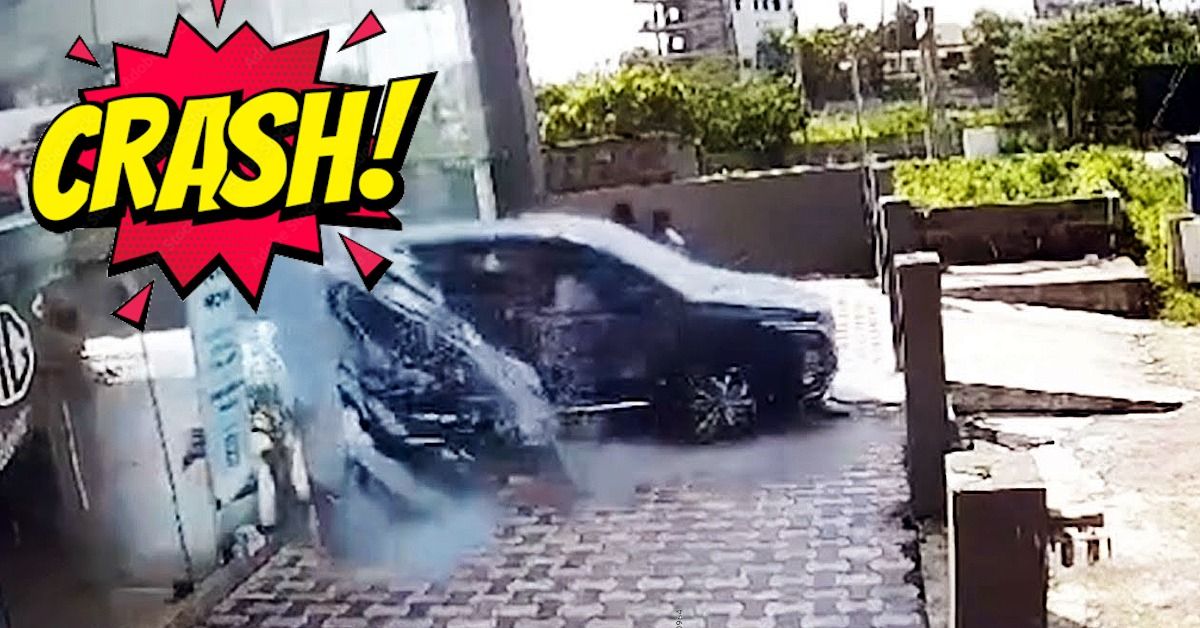 MG Hector Crashed MG Hector Crashed