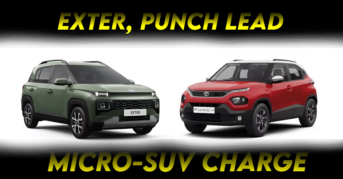 hyundai exter and tata punch sales hyundai exter and tata punch sales