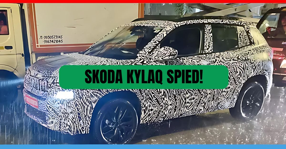 skoda kylaq suv spied testing imminent launch skoda kylaq suv spied testing imminent launch