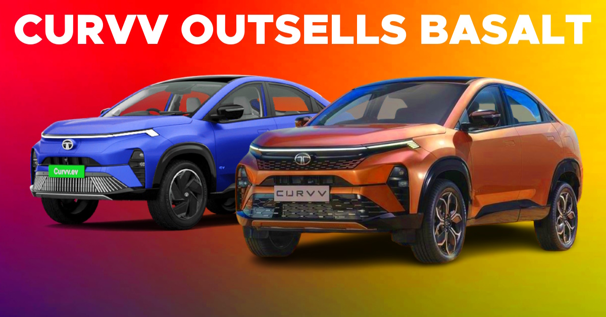 tata curvv coupe suv outsells citroen basalt affordable models india tata curvv coupe suv outsells citroen basalt affordable models india