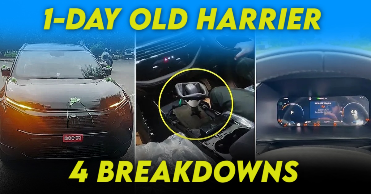 Tata Harrier breakdowns Tata Harrier breakdowns