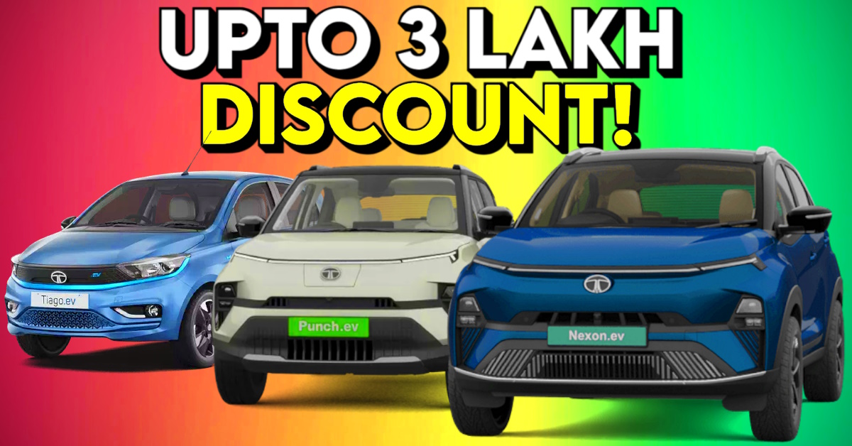 tata evs offer up to 3 lakh off punch nexon ev discounts free charging tata evs offer up to 3 lakh off punch nexon ev discounts free charging