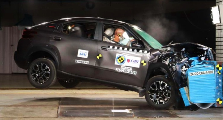 2024 Citroen Basalt Coupe SUV BNCAP test