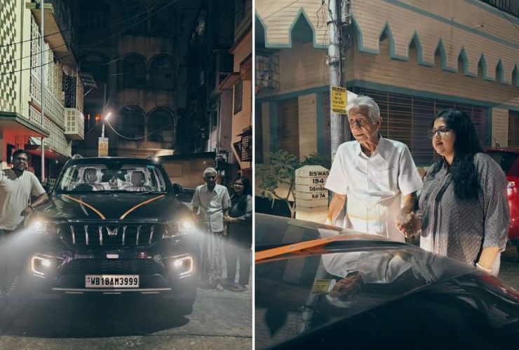 92 year old grandpa who owned mahindra armada checks out Mahindra scorpio N