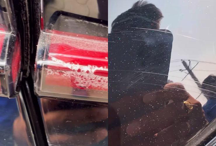 Condensation in new taillights Tata Harrier PDI fail