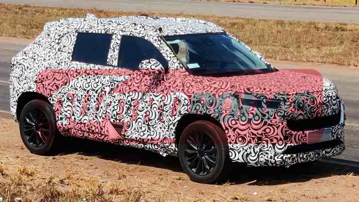 Honda Elevate Hybrid Spied testing
