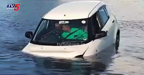 Learning-driver-drives-swift-into-pond