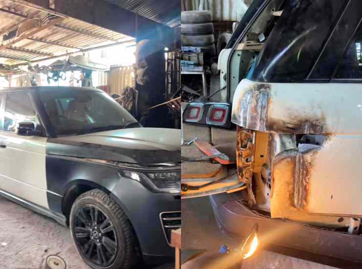 Old to new Range Rover Conversion