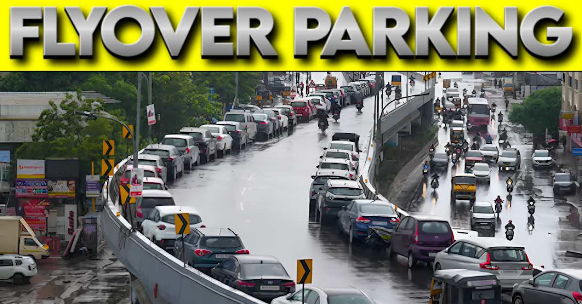 chennai car owners park cars flyovers escape floods chennai car owners park cars flyovers escape floods