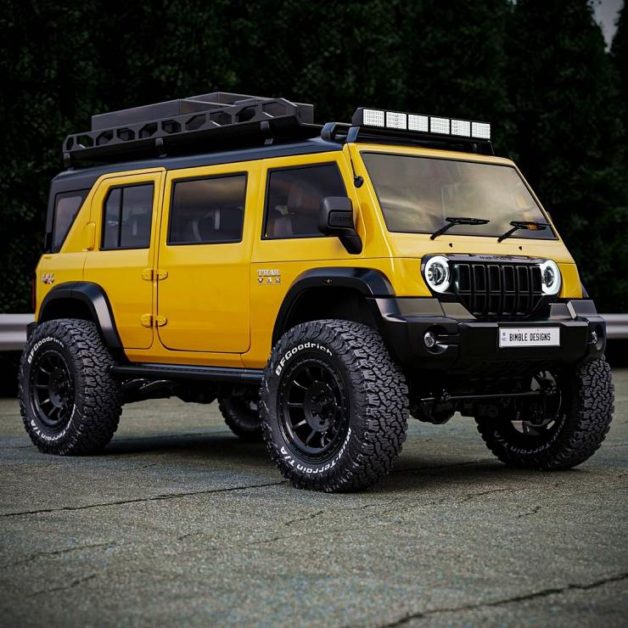 Thar Roxx Van rendering front