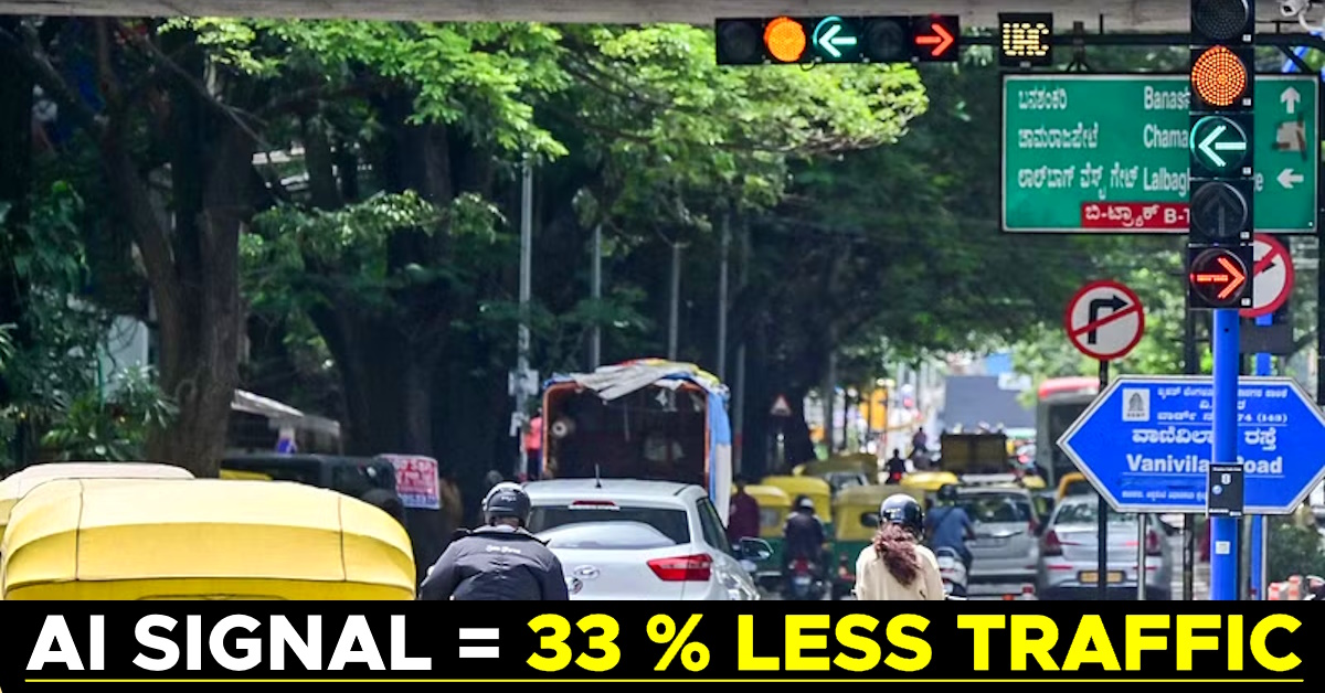 bengaluru traffic decrease ai based traffic signals bengaluru traffic decrease ai based traffic signals
