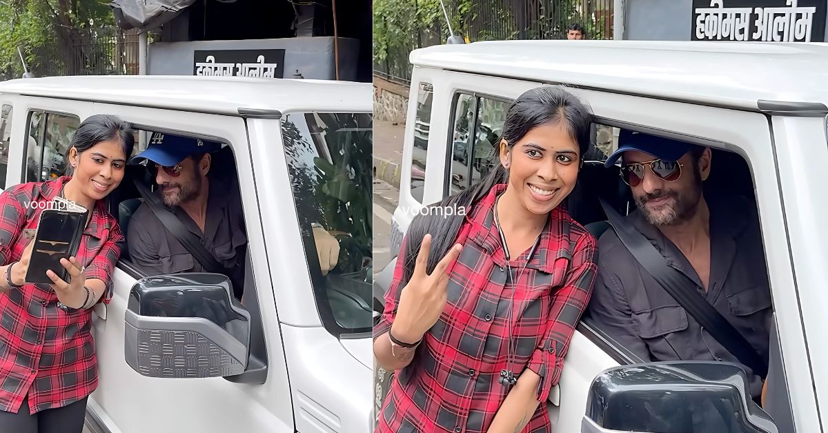 bollywood actor fardeen khan stops maruti jimny click pictures fan girl bollywood actor fardeen khan stops maruti jimny click pictures fan girl