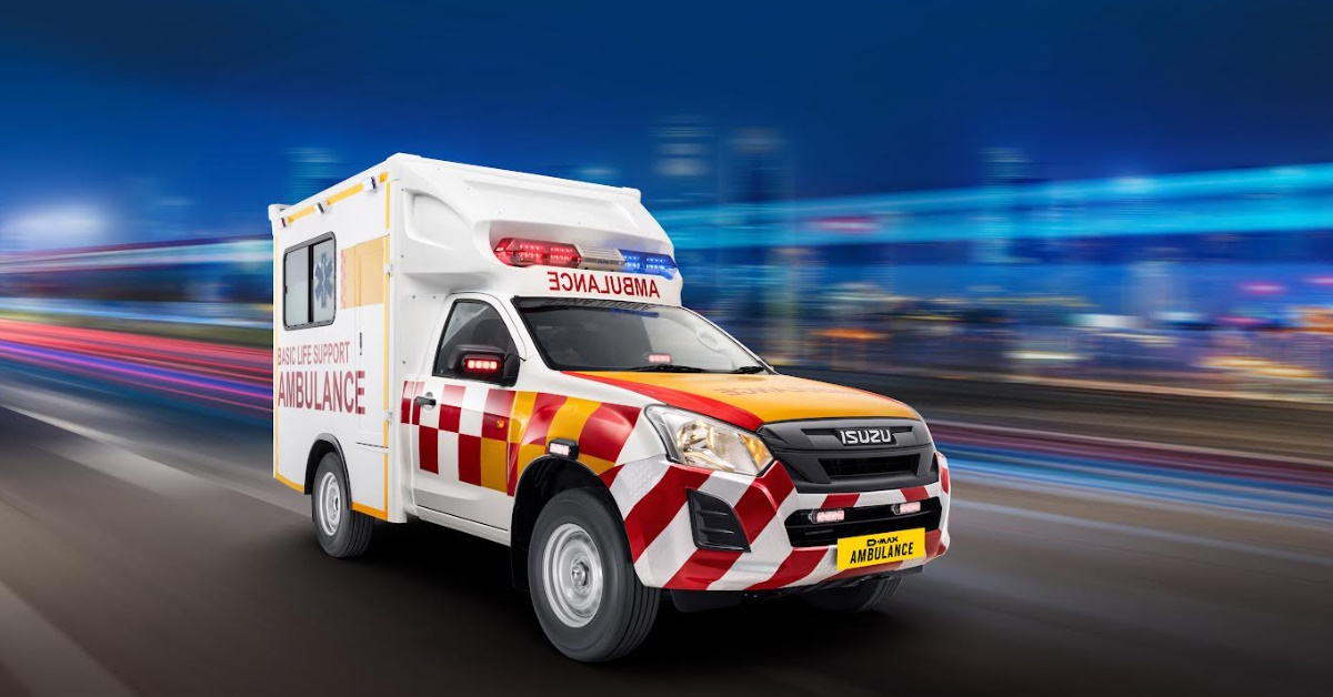 isuzu unveils new d max ambulance features price specs isuzu unveils new d max ambulance features price specs