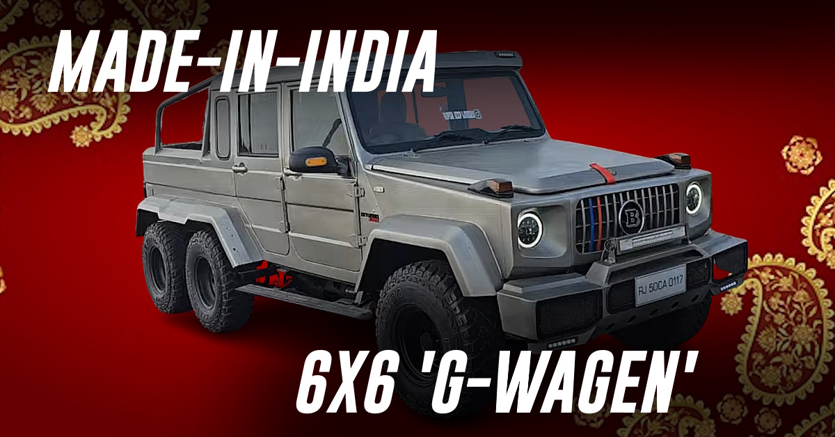 Mahindra Scorpio modified into 6x5 Mercedes G-Wagen Mahindra Scorpio modified into 6x5 Mercedes G-Wagen