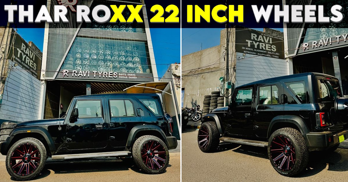 mahindra thar roxx 22 inch wheels mahindra thar roxx 22 inch wheels