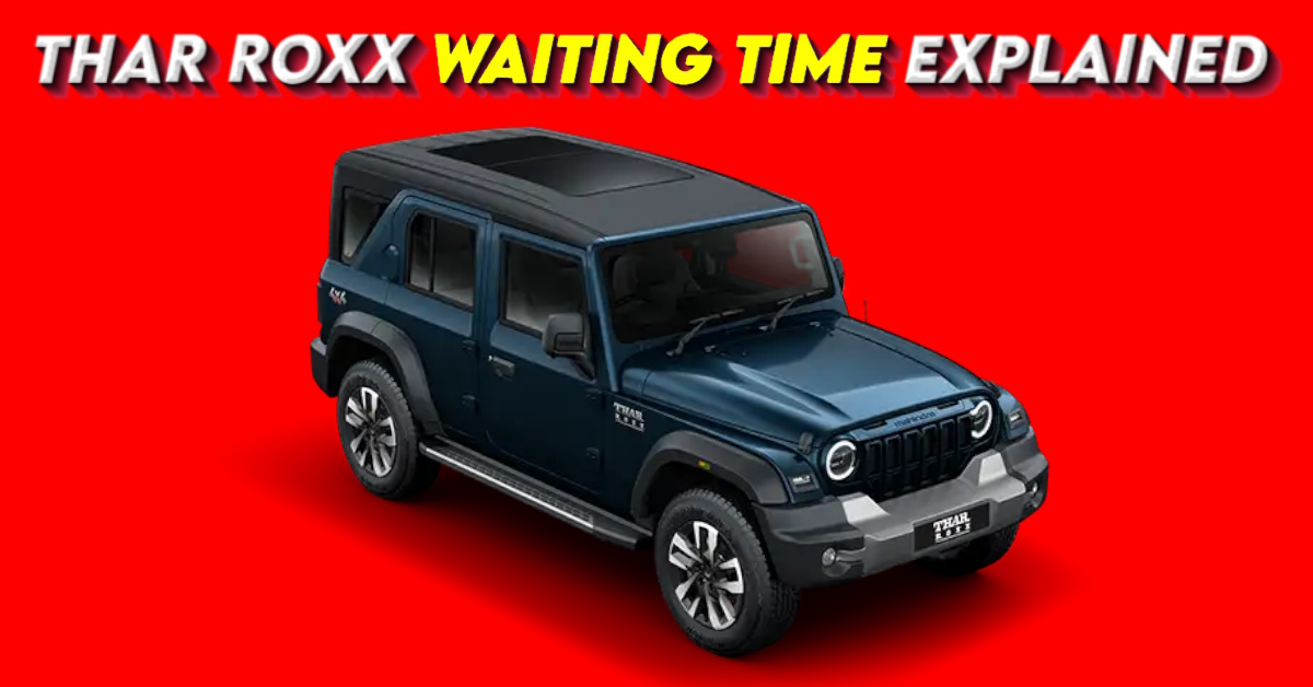 mahindra thar roxx 1 76 lakh bookings mahindra thar roxx 1 76 lakh bookings