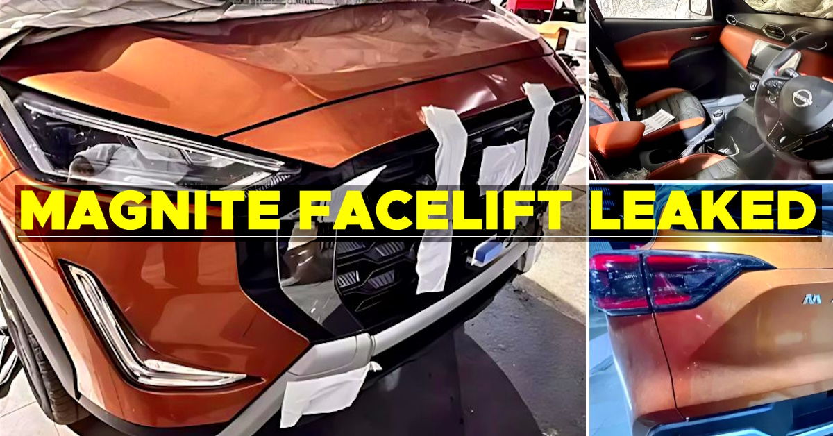 nissan magnite facelift design leaked ahead of launch nissan magnite facelift design leaked ahead of launch
