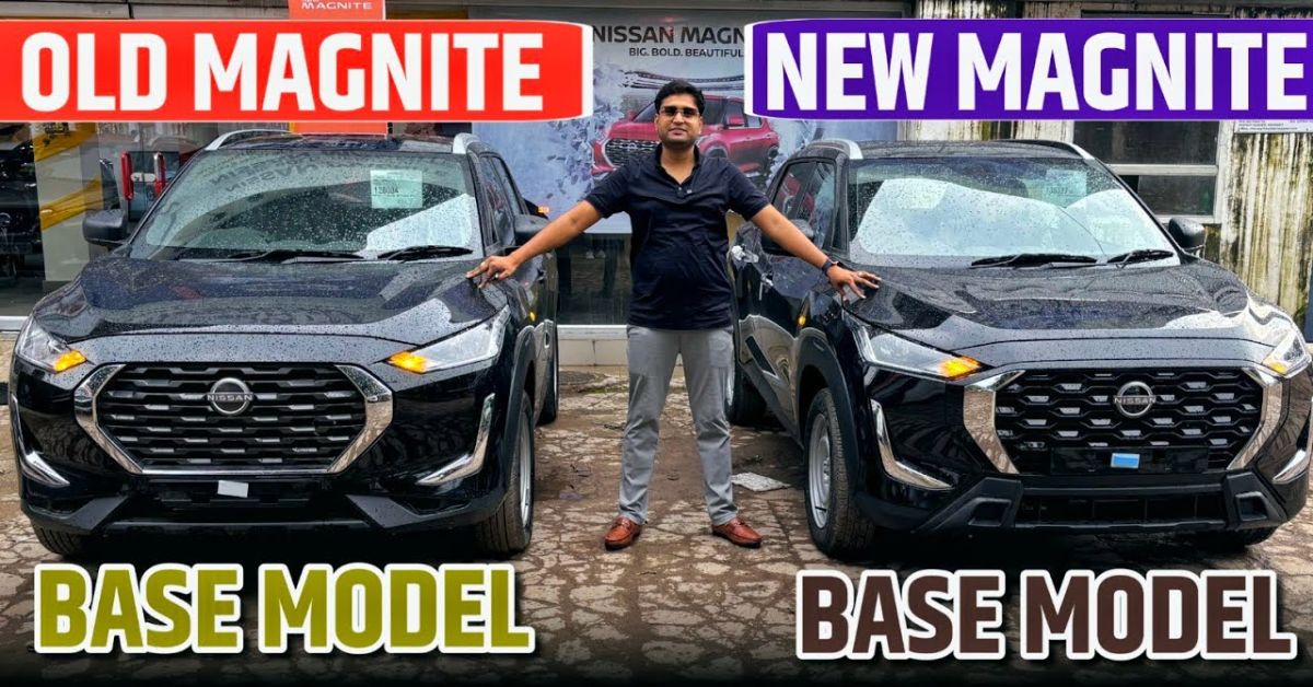 2024 nissan magnite visia vs old magnite base model 2024 nissan magnite visia vs old magnite base model