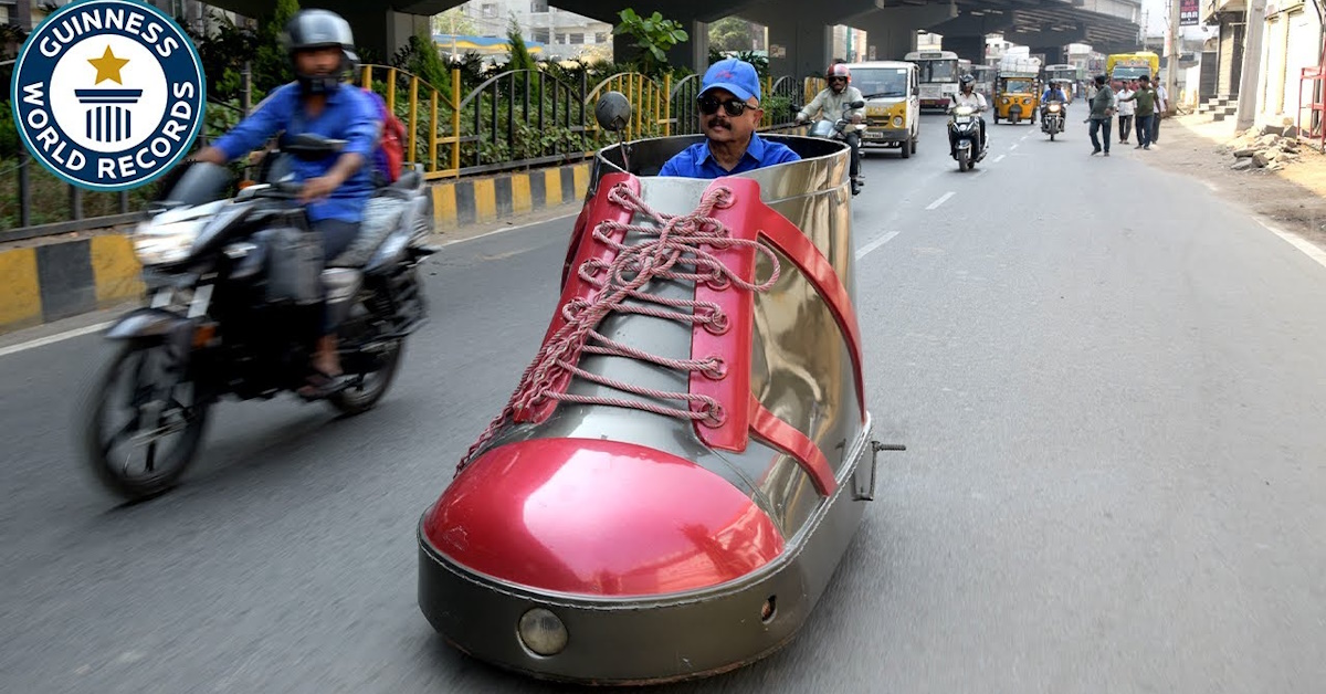 sudhakar kanyaboyina guinness world record wacky vehicles sudhakar kanyaboyina guinness world record wacky vehicles