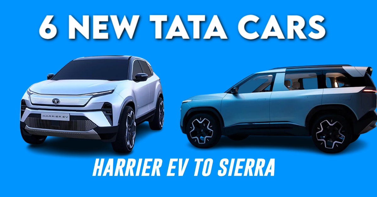 Tata Harrier EV and Tata Sierra EVs Tata Harrier EV and Tata Sierra EVs