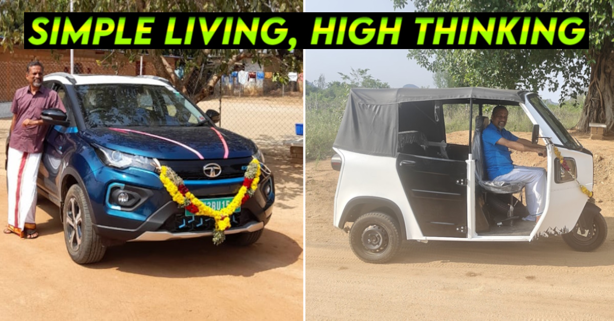 zoho ceo sridhar vembu tata nexon ev electric autorickshaw zoho ceo sridhar vembu tata nexon ev electric autorickshaw