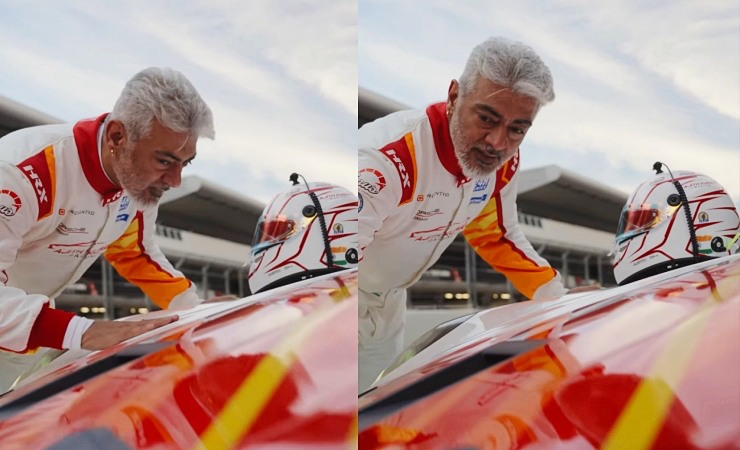 Ajith Kumar Porsche Racing team car