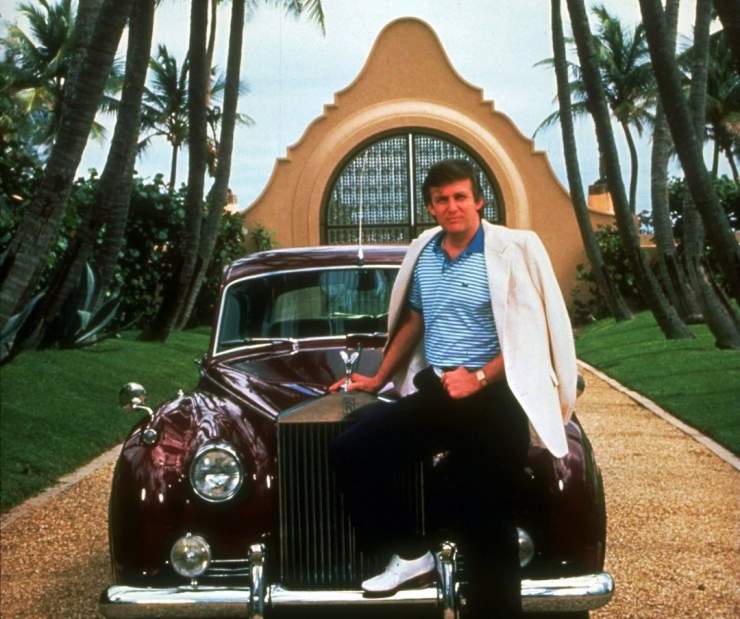Donald Trump Rolls Royce