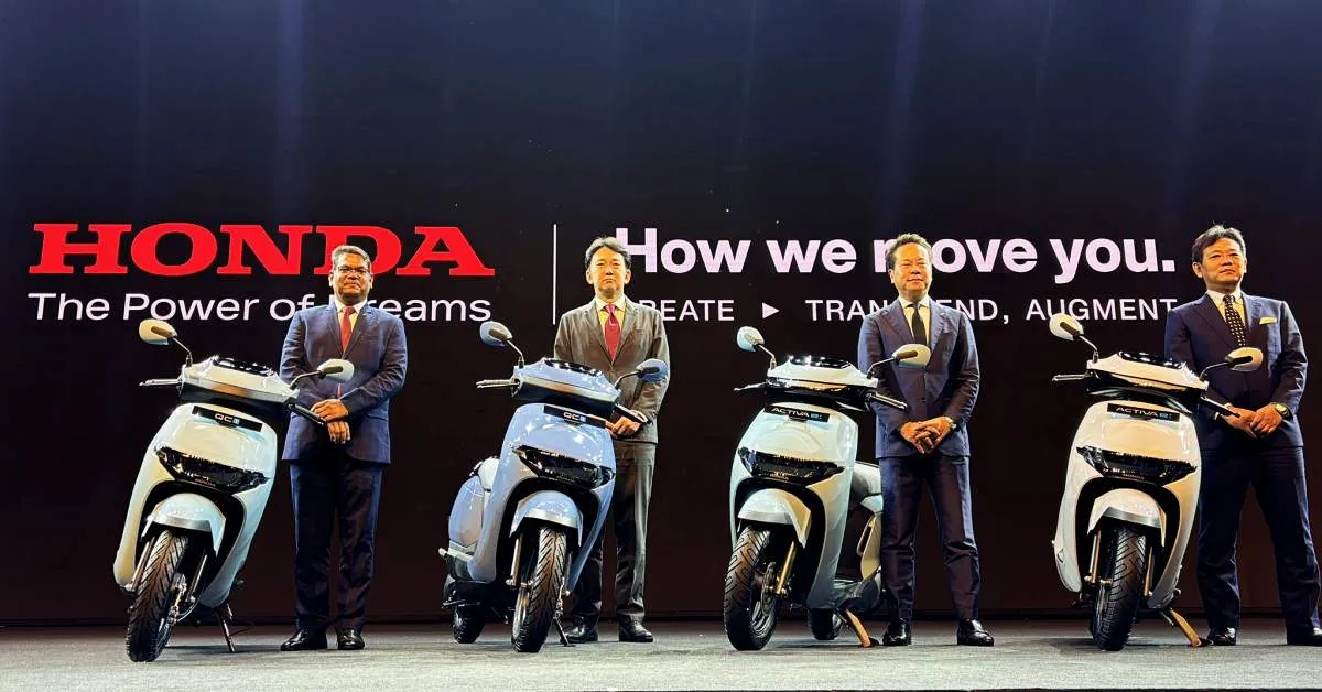 Honda Activa e and QC1 Electric Scooters Unveiled All The Details