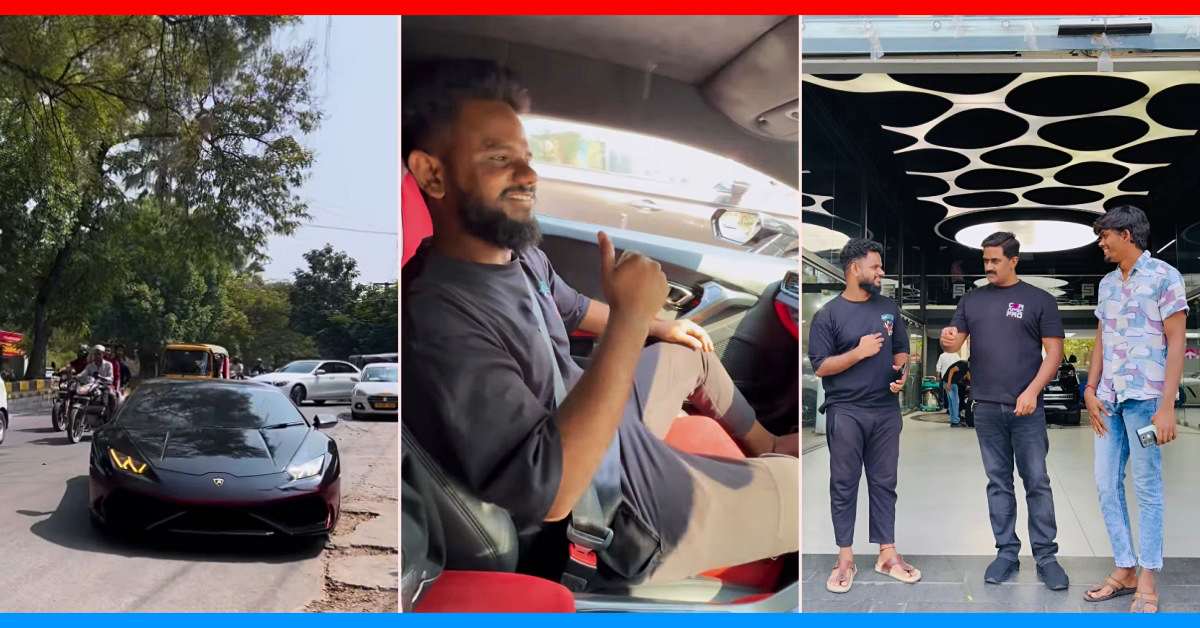 Lamborghini owner gives rides to deaf and dumb men Lamborghini owner gives rides to deaf and dumb men