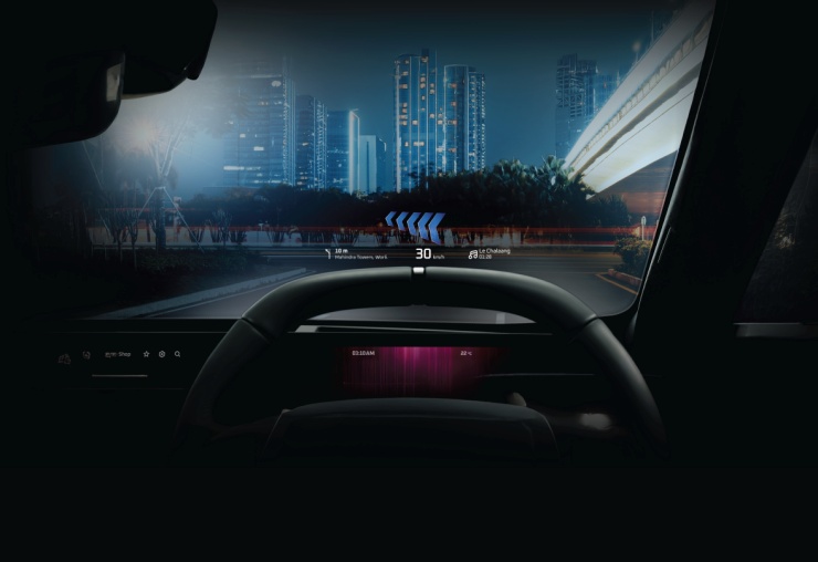 Mahindra BE 6E HUD