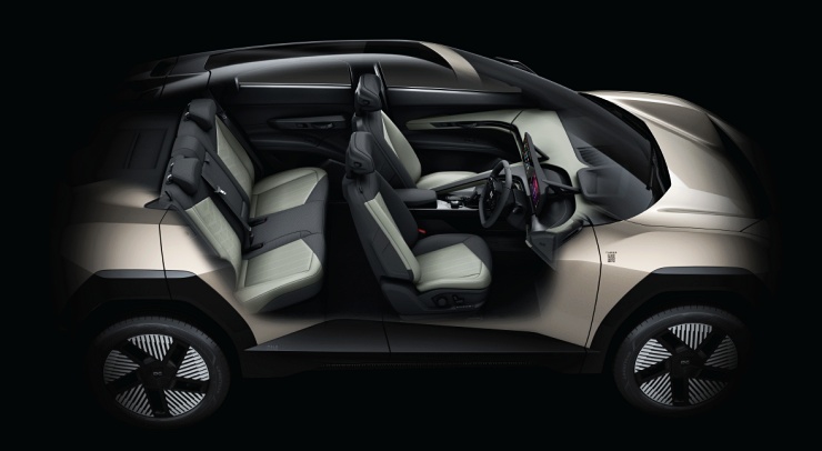 Mahindra BE 6E cabin