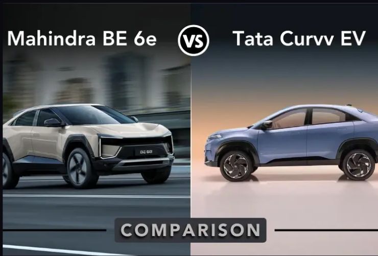 Mahindra BE 6e Vs Tata Curvv Tech Specs Compared