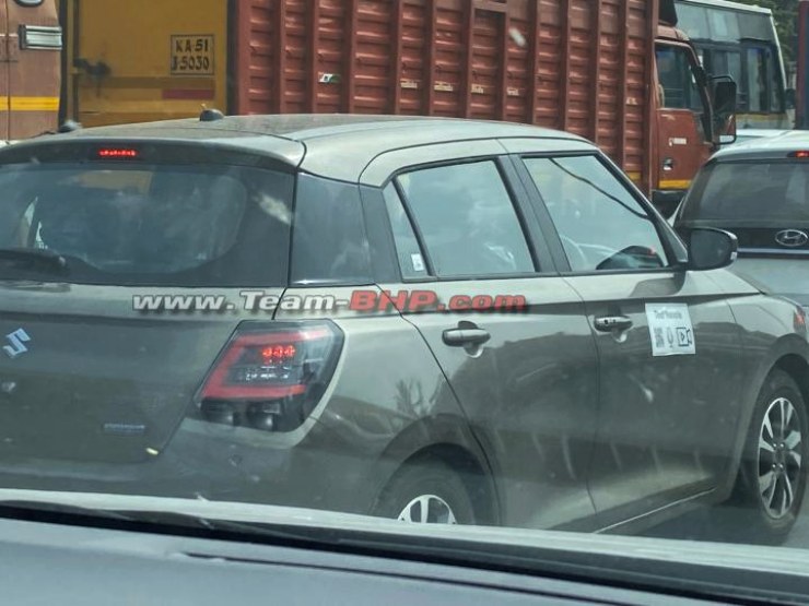 Swift Hybrid test vehicle