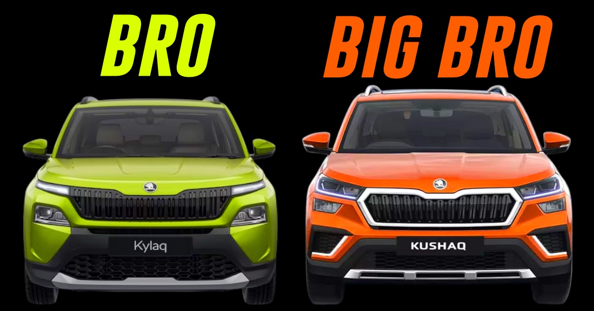 The Skoda Kylaq Is Actually A Downsized Kushaq That's 3 Lakh Cheaper The Skoda Kylaq Is Actually A Downsized Kushaq That's 3 Lakh Cheaper