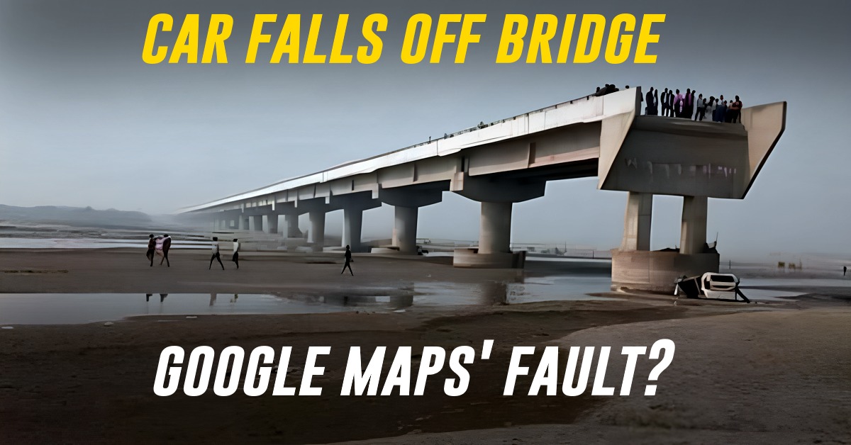 3 Dead After Car Falls Off Incomplete Bridge In UP, Google Maps To Blame 3 Dead After Car Falls Off Incomplete Bridge In UP, Google Maps To Blame